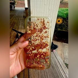 iPhone 6 case with gold specs from Amazon